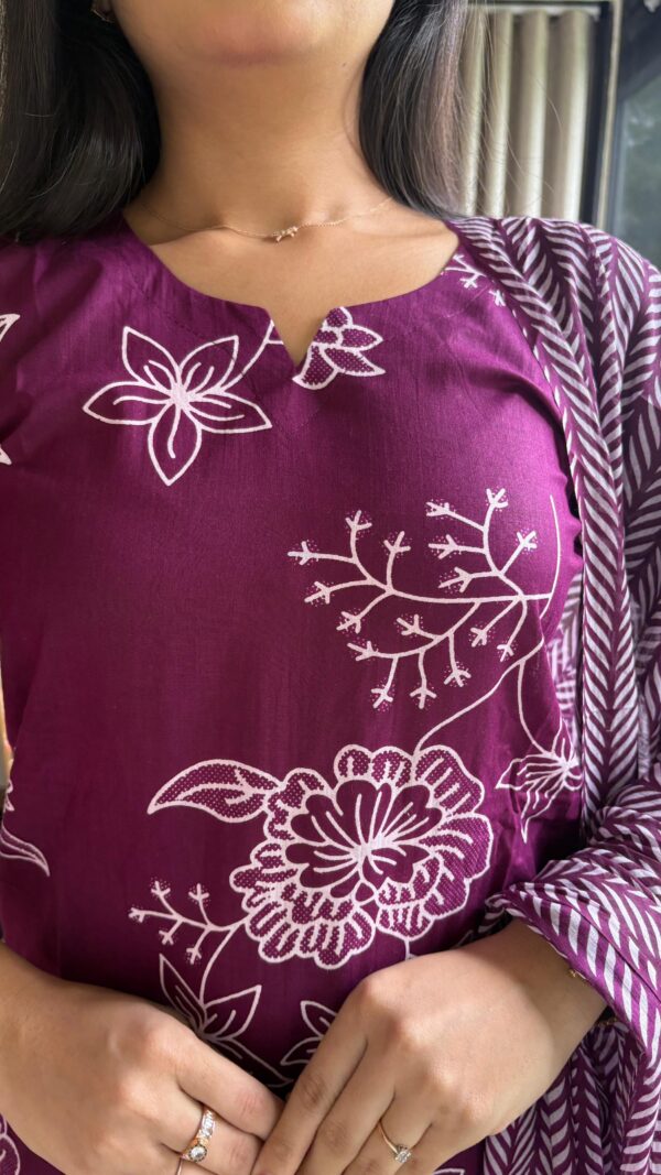 KURTHI PLAZZO SET WITH DUPATTA